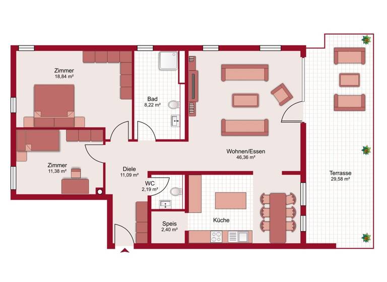 Wohnung zum Kauf 650.000 € 3 Zimmer 100,6 m² Niederndorf 6342
