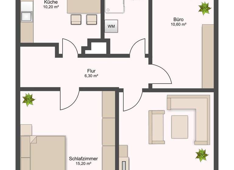 Wohnung zum Kauf 139.000 € 3 Zimmer 61,7 m² 4. Geschoss frei ab sofort Rötha 04571