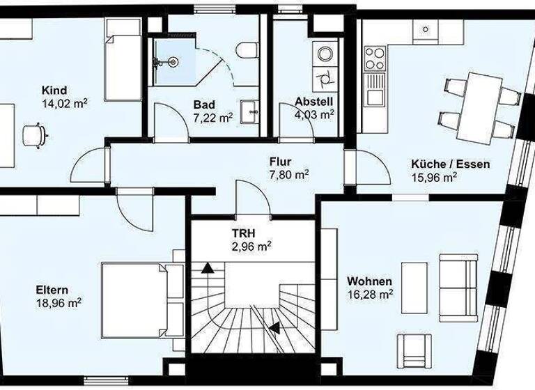 Wohnung zum Kauf provisionsfrei 248.500 € 3 Zimmer 84,5 m² 2. Geschoss frei ab sofort Ehrenbreitstein Koblenz 56077