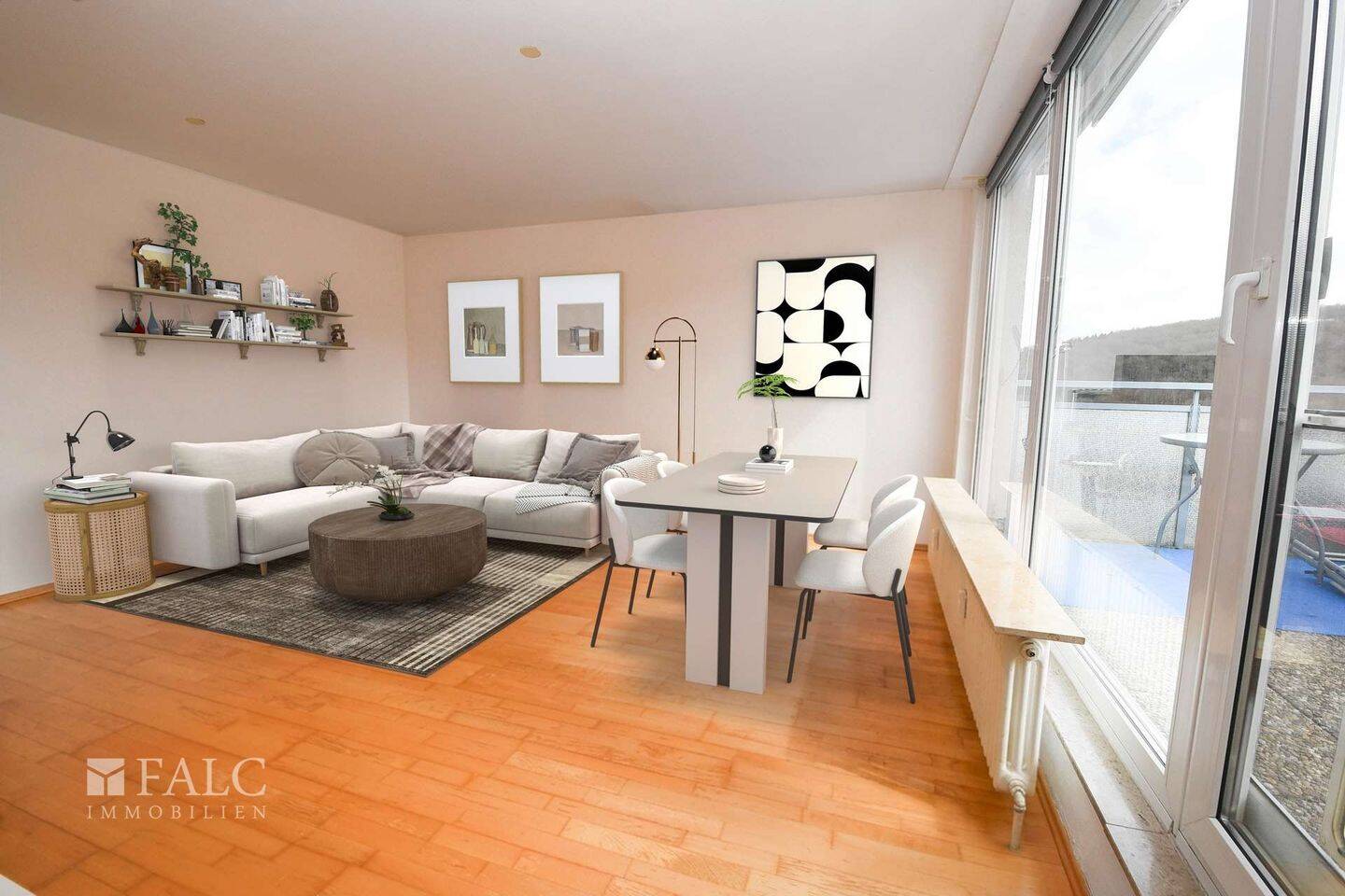 Immobilie in Eppstein - Penthouse mit Alleinlage - Panorama Blick über Wald und Taunus - Bild 3