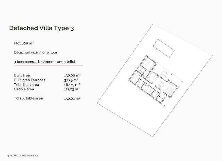 Villa zum Kauf - Erstbezug provisionsfrei 359.000 € 4 Zimmer 130 m² 801 m² Grundstück Penaguila