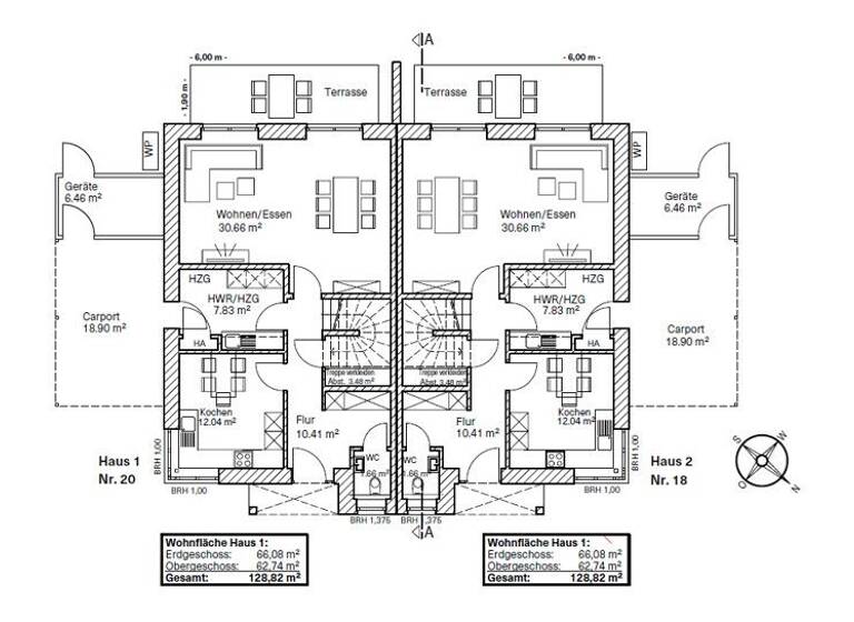 Doppelhaushälfte zum Kauf 425.000 € 4 Zimmer 128,8 m² 282 m² Grundstück Twistringen 27239
