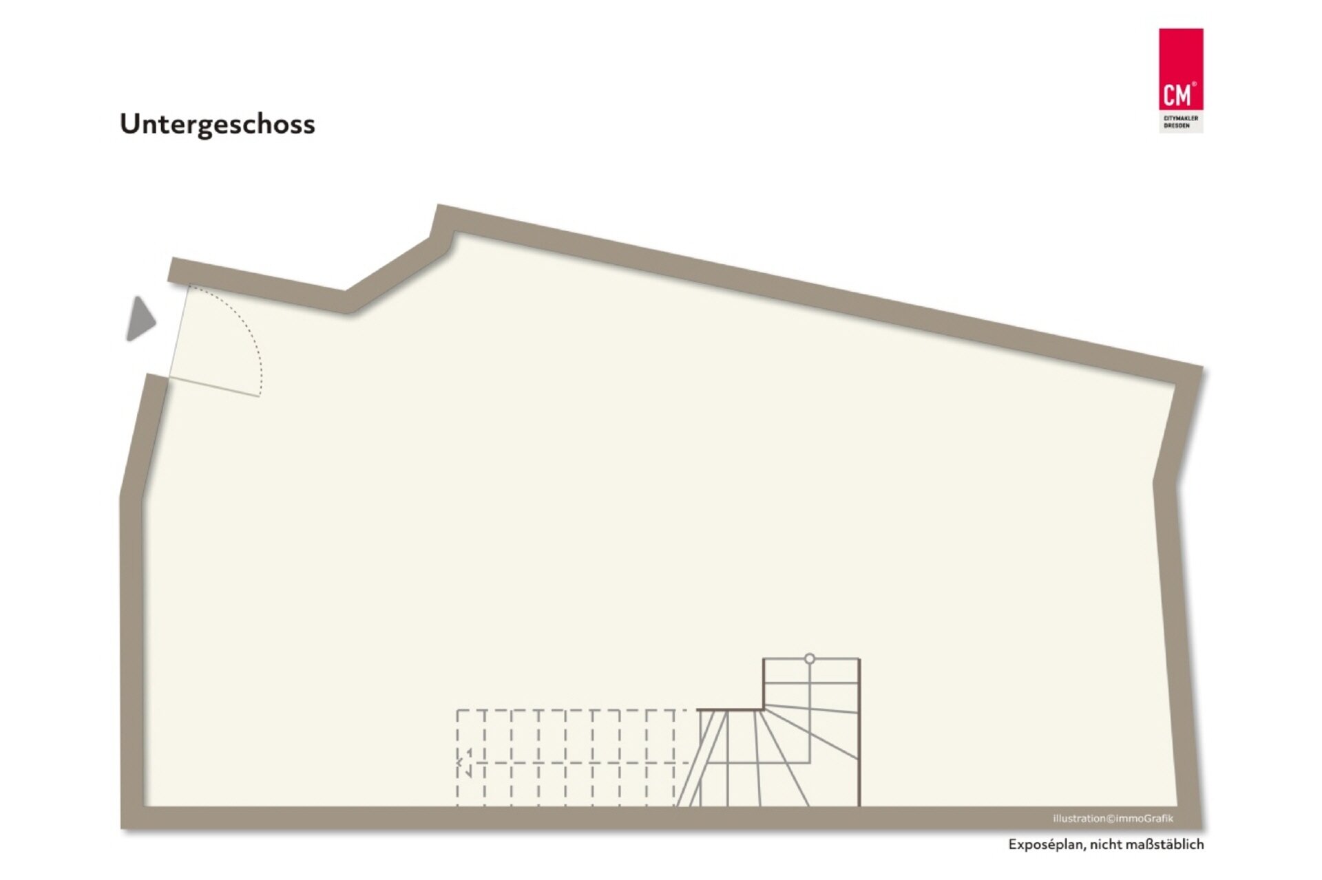 Verkaufsfläche zur Miete 2.340 € 3 Zimmer 195 m²<br/>Verkaufsfläche Hoyerswerdaer Straße 40 Äußere Neustadt (Hoyerswerdaer Str.) Dresden 01099