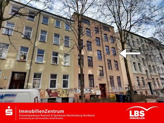 Wohnung zum Kauf 134.900 € 2 Zimmer 33,9 m² Budapester Straße 6 Kröpeliner Tor-Vorstadt Rostock 18057
