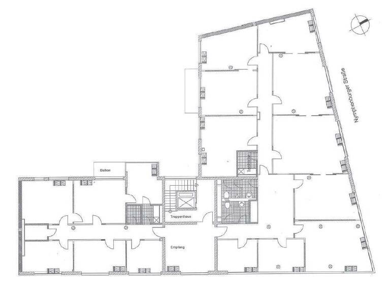 Bürofläche zur Miete 23,50 € 603 m² Bürofläche teilbar ab 603 m² Maxvorstadt München 80335
