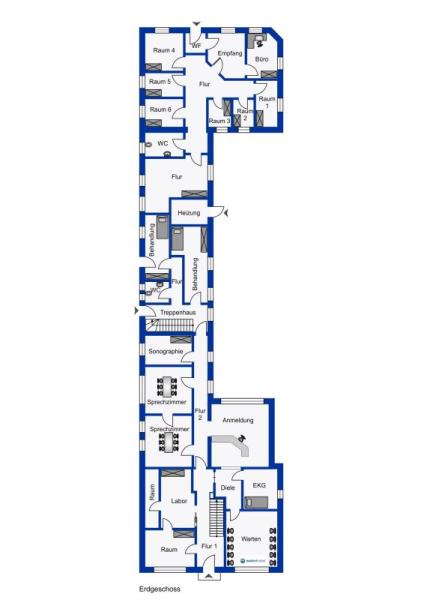 Einfamilienhaus zum Kauf 739.000 € 17 Zimmer 635 m²<br/>Wohnfläche 996 m²<br/>Grundstück Esens Esens 26427