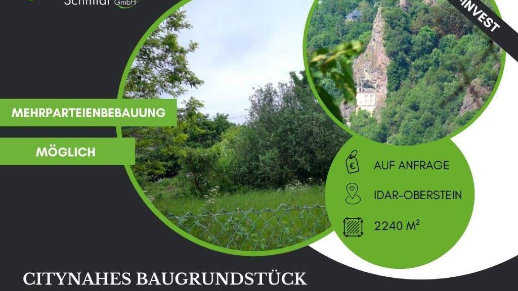 Grundstück zum Kauf 2.240 m² Grundstück Idar-Oberstein 55743