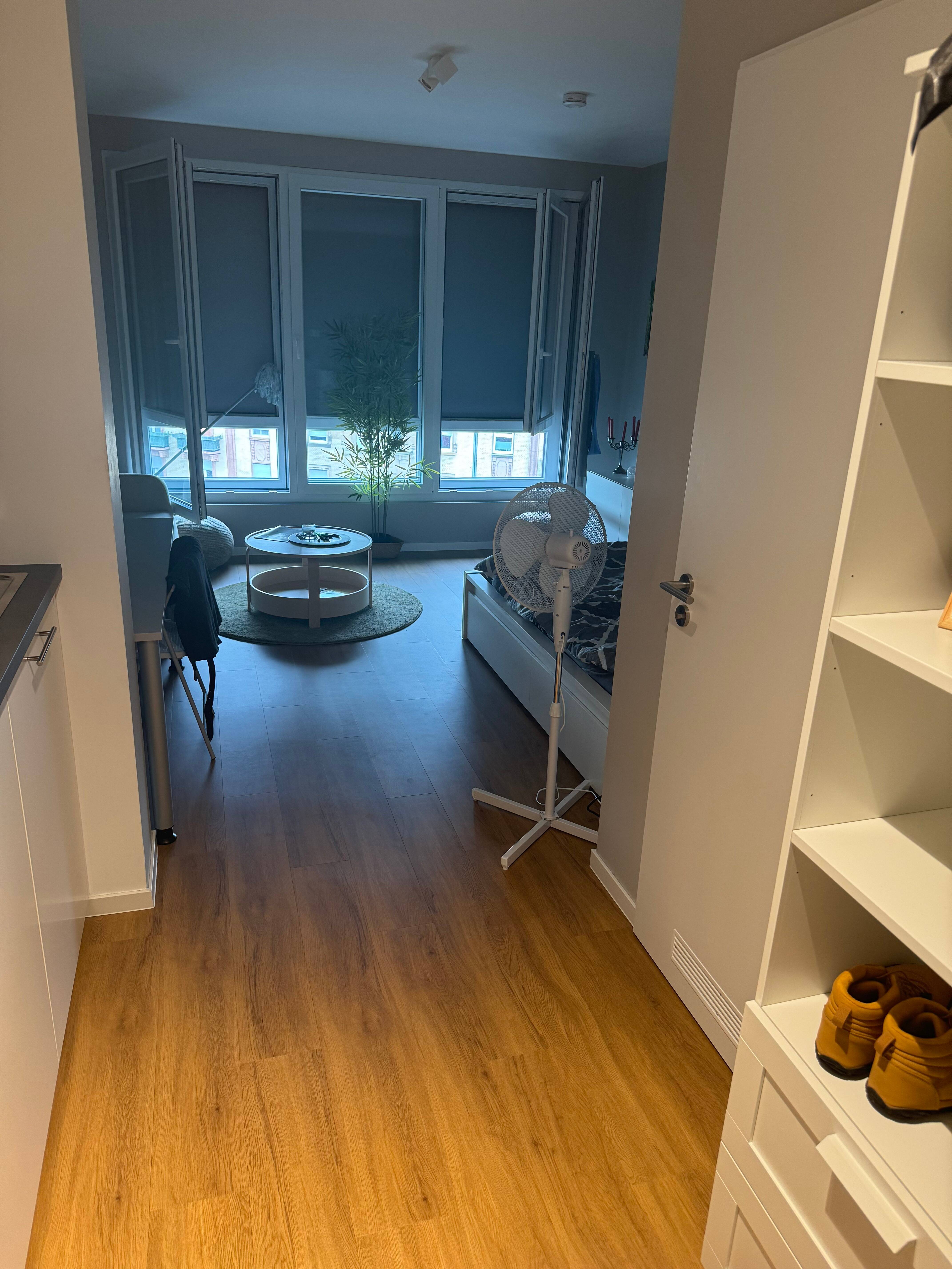 Voll möbliertes Apartment im Vita Home Wohnhaus mit gemeinsamer Rooftop Dachterrasse – Carl-Benz-Straße 128, 68159 Mannheim – Vorschaubild 6