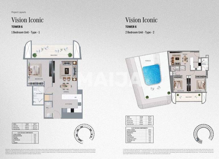 Studio zum Kauf 338.000 € 1 Zimmer 30 m² 1. Geschoss Dubai, Dubai Dubai