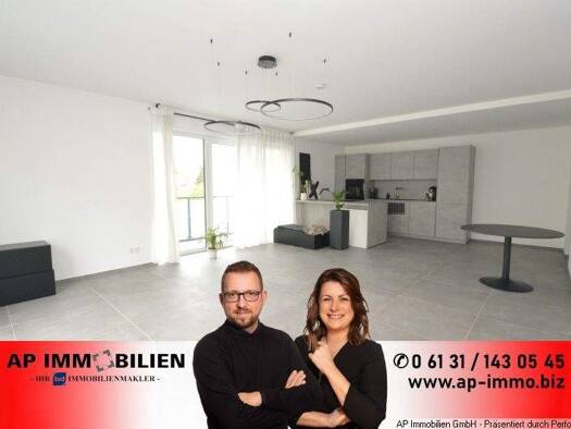 Wohnung zur Miete 1.275 € 2 Zimmer 71,9 m² 1. Geschoss Finthen Mainz 55126