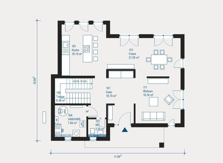 Einfamilienhaus zum Kauf 493.435 € 4 Zimmer 170,2 m² 764 m² Grundstück Rheinzabern 76764