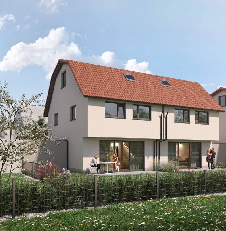 Doppelhaushälfte zum Kauf provisionsfrei 569.990 € 4 Zimmer 130 m² 207 m² Grundstück In den Dreißigmorgen 10 Dudenhofen 67373