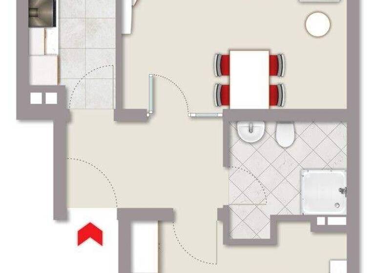 Wohnung zum Kauf 276.000 € 2 Zimmer 59 m² EG Centrum Münster 48151