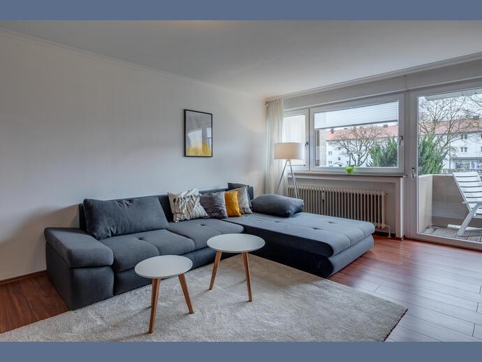 Wohnung zur Miete Wohnen auf Zeit 1.680 € 2 Zimmer 63 m²<br/>Wohnfläche 02.12.2024<br/>Verfügbarkeit Moosach-Bahnhof München 80997