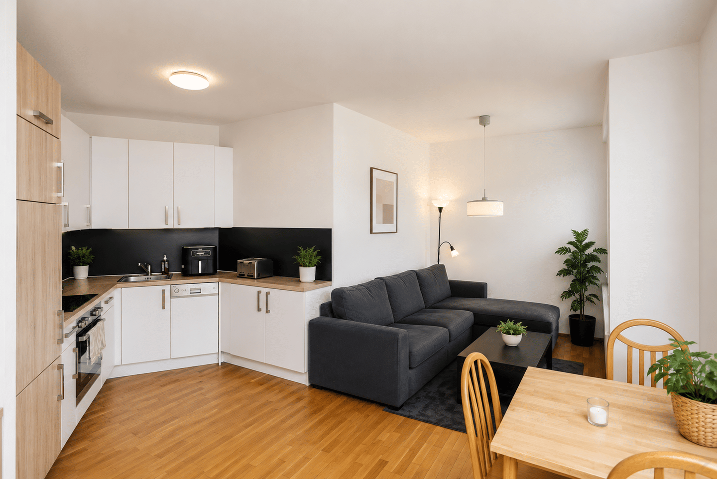 1-soban stan, 51 m²