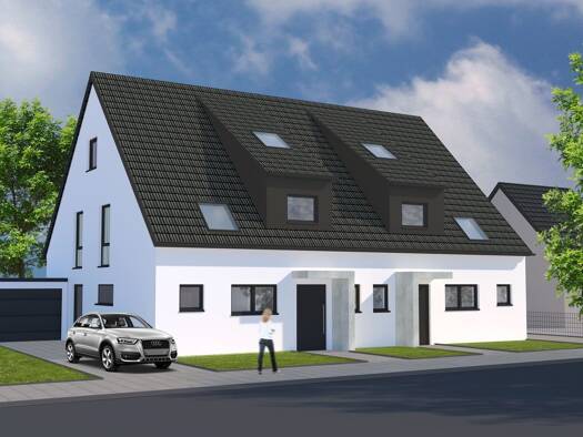 Doppelhaushälfte zum Kauf - Erstbezug 425.000 € 4 Zimmer 161 m² 302 m² Grundstück Hamm Marl 45772