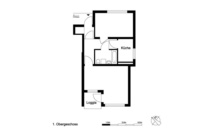 Wohnung zur Miete 497 € 2 Zimmer 57,1 m²<br/>Wohnfläche 1.<br/>Geschoss 01.03.2025<br/>Verfügbarkeit Marienburger Weg 6 Wennigsen Wennigsen 30974