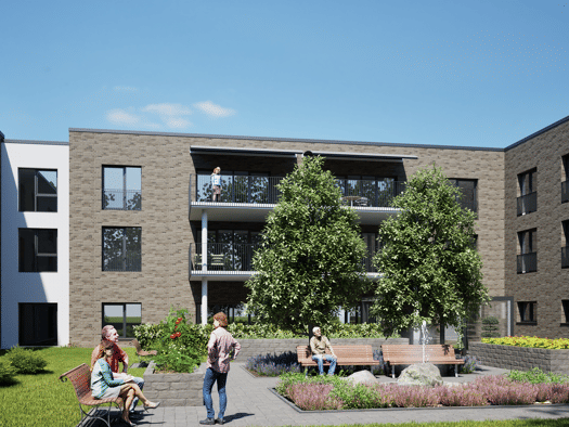 Wohnung zum Kauf - Neubau provisionsfrei als Kapitalanlage geeignet 288.246 € 1 Zimmer 59,9 m² Bergstr. 19 Büren Lotte 49504
