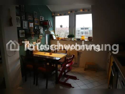 Wohnung zur Miete Tauschwohnung 780 € 3 Zimmer 87 m² 4. Geschoss Connewitz Süd 04277