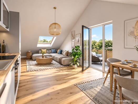 Wohnung zum Kauf - Erstbezug provisionsfrei 399.900 € 2 Zimmer 54,2 m² Holzkirchen Holzkirchen 83607