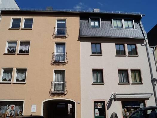 Wohnung zur Miete 337 € 2 Zimmer 51,8 m² 3. Geschoss Schuhgasse 8/10 Pößneck,Stadt Pößneck 07381