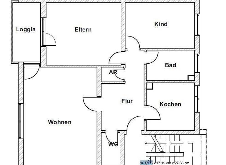 Wohnung zum Kauf 339.000 € 3 Zimmer 80,3 m² 1. Geschoss Stadeln Fürth 90765