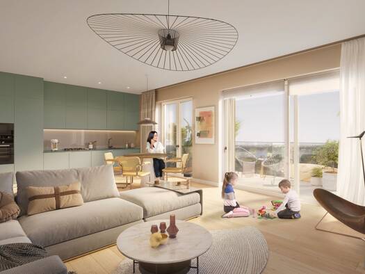 Wohnung zum Kauf - Erstbezug provisionsfrei 398.600 € 3 Zimmer 90,6 m² 2. Geschoss Markranstädt Markranstädt 04420