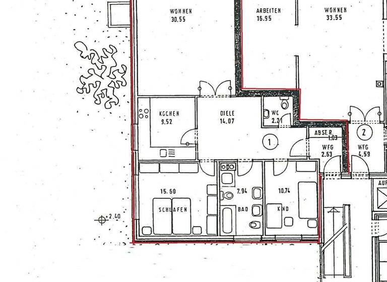 Wohnung zum Kauf 399.000 € 3 Zimmer 98,8 m² EG Wedel 22880