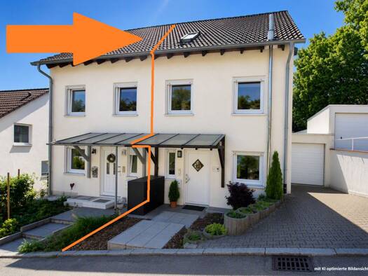 Doppelhaushälfte zum Kauf 649.000 € 4,5 Zimmer 131 m² 275 m² Grundstück Köngen 73257