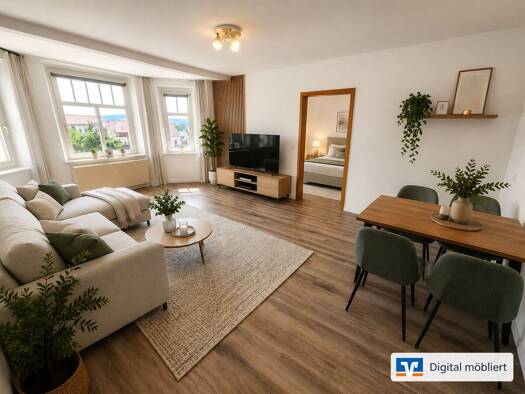 Wohnung zur Miete 340 € 2 Zimmer 56 m² EG Pestalozzistr. 11 Löbau 02708