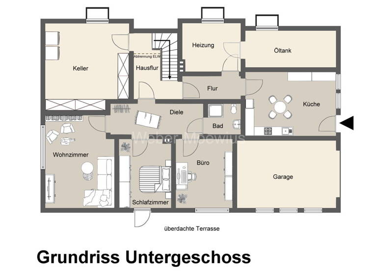 Einfamilienhaus zum Kauf 420.000 € 9 Zimmer 178 m² 830 m² Grundstück Ellingen Morsbach / Ellingen 51597