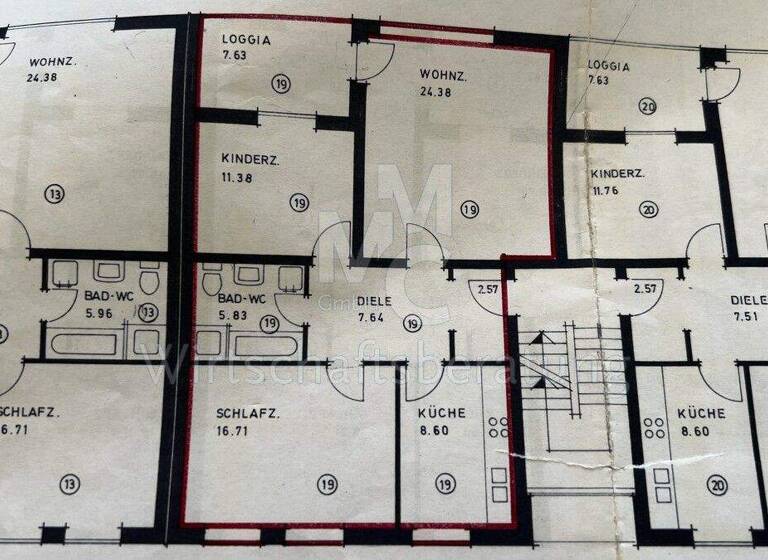 Wohnung zum Kauf 225.000 € 3 Zimmer 79 m² EG Misburg-Nord Hannover / Misburg-Nord 30629