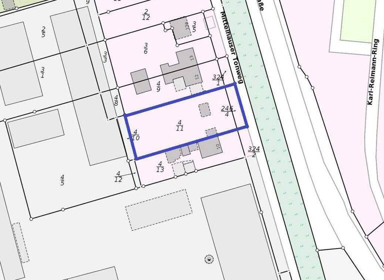 Grundstück zum Kauf 170.000 € 1.180 m² Grundstück Mittelhäuser Tonweg 11 Roter Berg Erfurt 99087