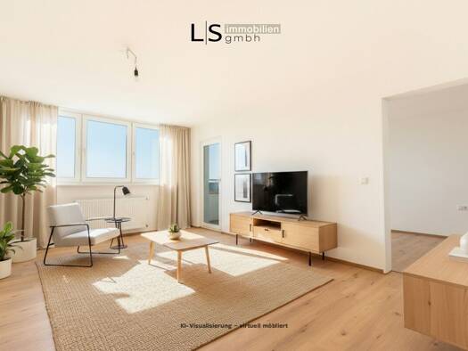 Wohnung zur Miete 750 € 2 Zimmer 54 m² 7. Geschoss Waiblingen Waiblingen 71334
