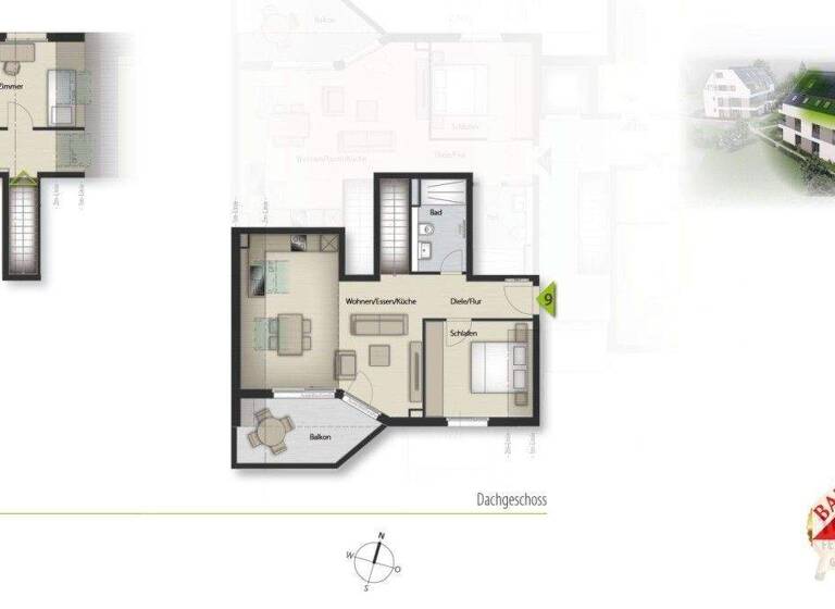 Wohnung zum Kauf - Neubau provisionsfrei 639.000 € 3 Zimmer 74 m² Vaihingen Stuttgart 70563