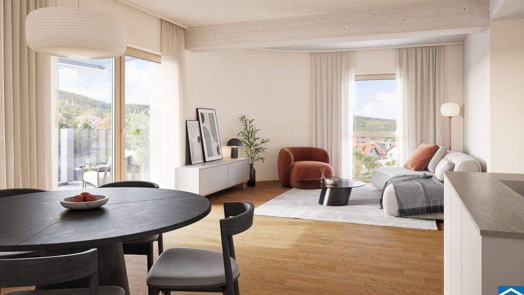 Wohnung zum Kauf - Erstbezug 375.000 € 2 Zimmer 53,9 m² EG Quellenstraße Mödling 2340