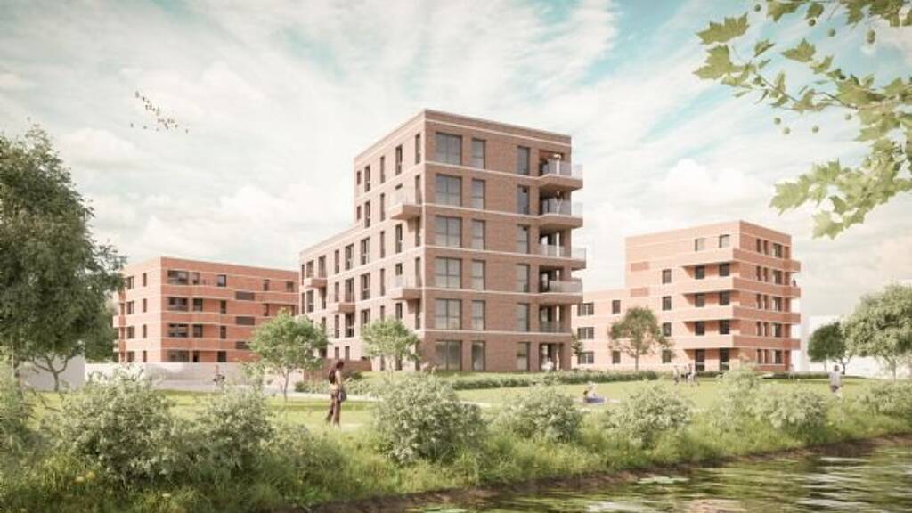 Wohnung zum Kauf - Erstbezug provisionsfrei 684.500 € 4 Zimmer 105,3 m² 1. Geschoss frei ab sofort Julienne-Trouet-Platz 27 u. 29 Limmer Hannover 30453