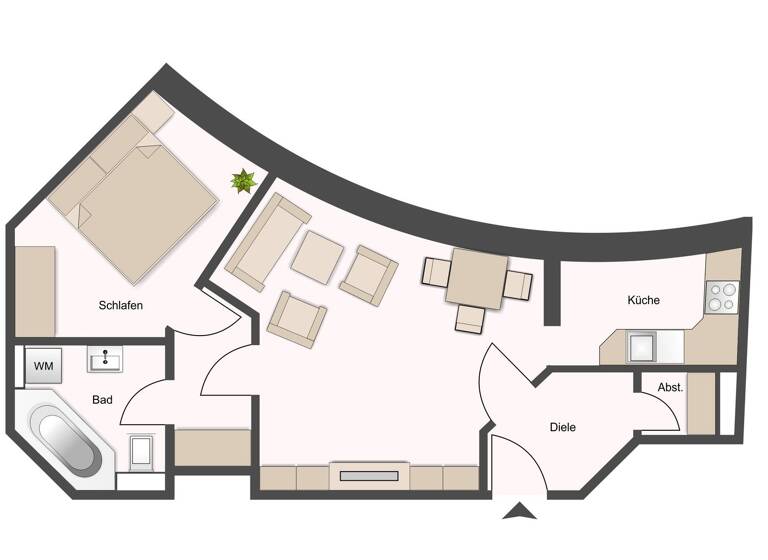 Sonstiges zum Kauf als Kapitalanlage geeignet 149.000 € 2 Zimmer 48,9 m² Reudnitz-Thonberg Leipzig 04103