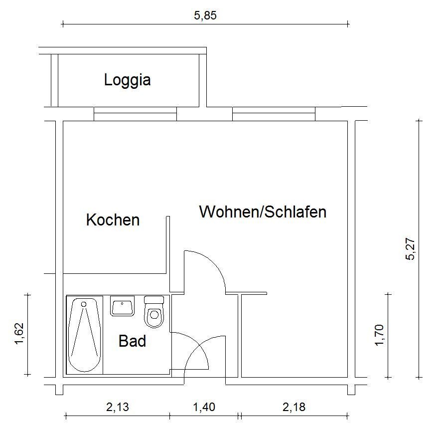 Wohnung zur Miete 223 € 1 Zimmer 30,5 m²<br/>Wohnfläche 3.<br/>Geschoss ab sofort<br/>Verfügbarkeit Südring 121 Weißenfels Weißenfels 06667