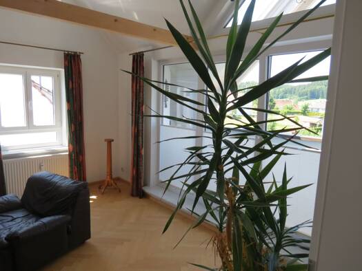 Studio zur Miete 500 € 2 Zimmer 47,2 m² Dachgeschoss frei ab sofort Krumbacherstr. Aletshausen Aletshausen 86480