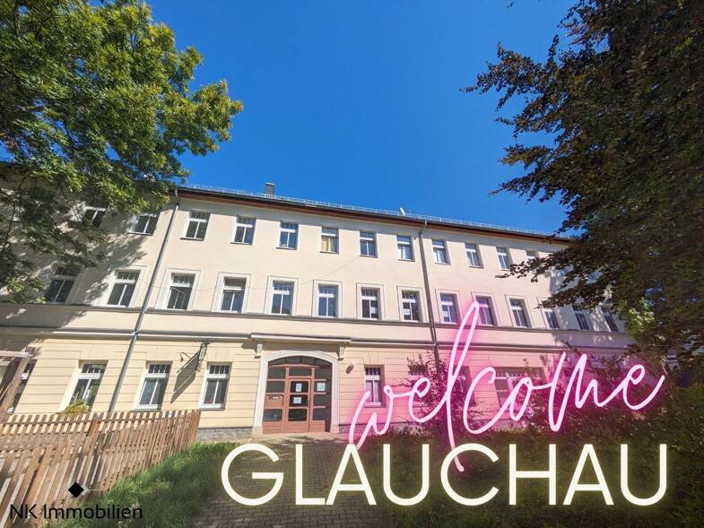 Wohnung zur Miete 343 € 2 Zimmer 62,4 m² Dachgeschoss, 3. Geschoss Johannispl. 1 Glauchau Glauchau 08371