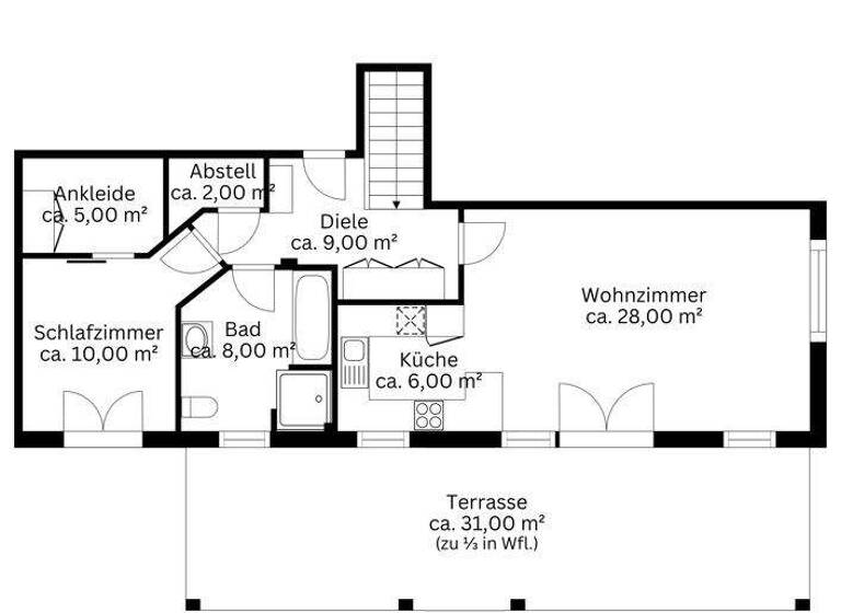 Wohnung zur Miete 1.450 € 4 Zimmer 133 m² Unterbrunnenreuth Ingolstadt 85051