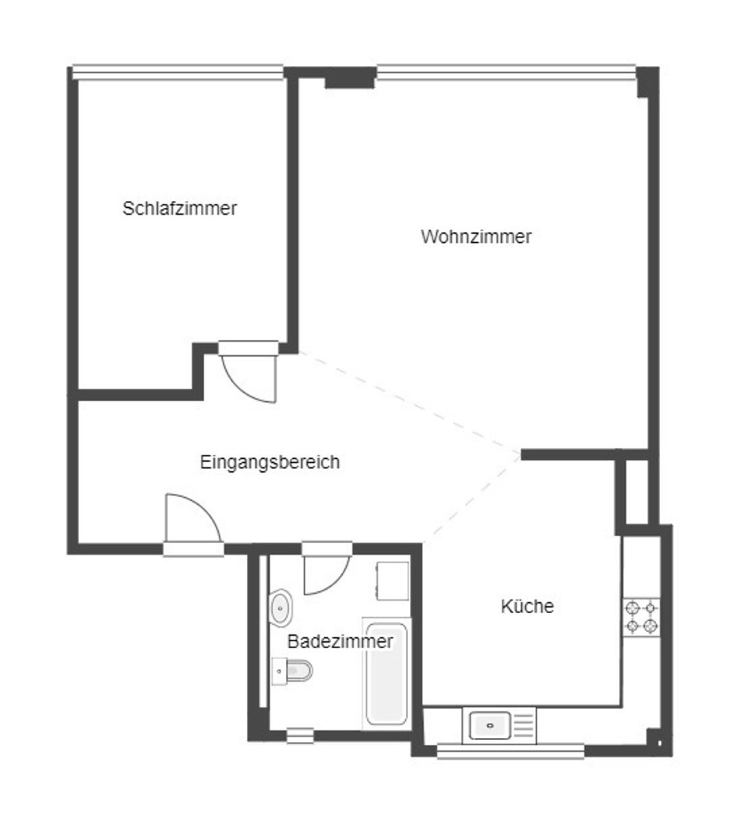 Immobilie zum Kauf als Kapitalanlage geeignet 225.000 € 2 Zimmer 69,4 m²<br/>Fläche Lindenhof - West Mannheim 68163