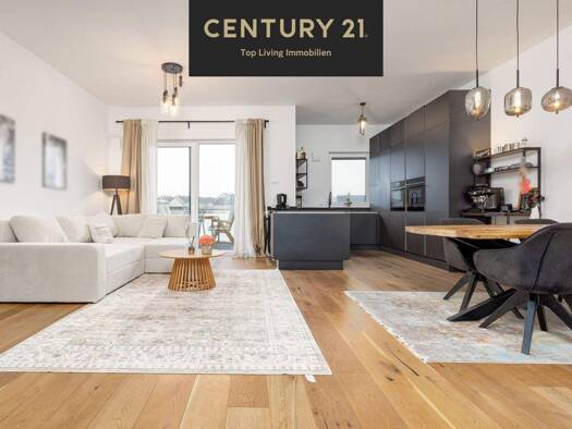 Penthouse zum Kauf 575.000 € 3 Zimmer 97,6 m² 3. Geschoss Hochheim 65239