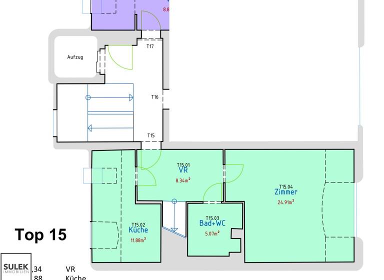 Wohnung zum Kauf 470.000 € 4 Zimmer 105 m² 5. Geschoss Wien 1120