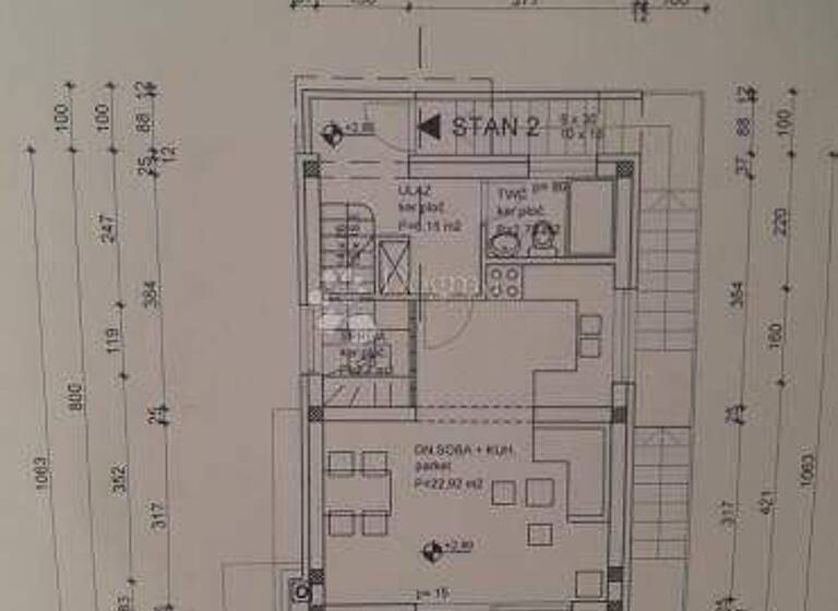 Wohnung zum Kauf 348.500 € 4 Zimmer 75 m² 1. Geschoss Dotrscina