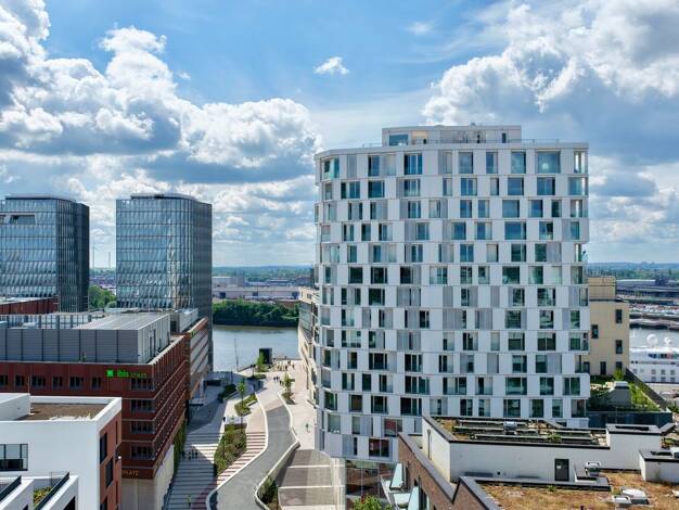 Wohnung zum Kauf - Erstbezug 880.000 € 2 Zimmer 60 m² 8. Geschoss Hübenerstraße 8 HafenCity Mitte 20457
