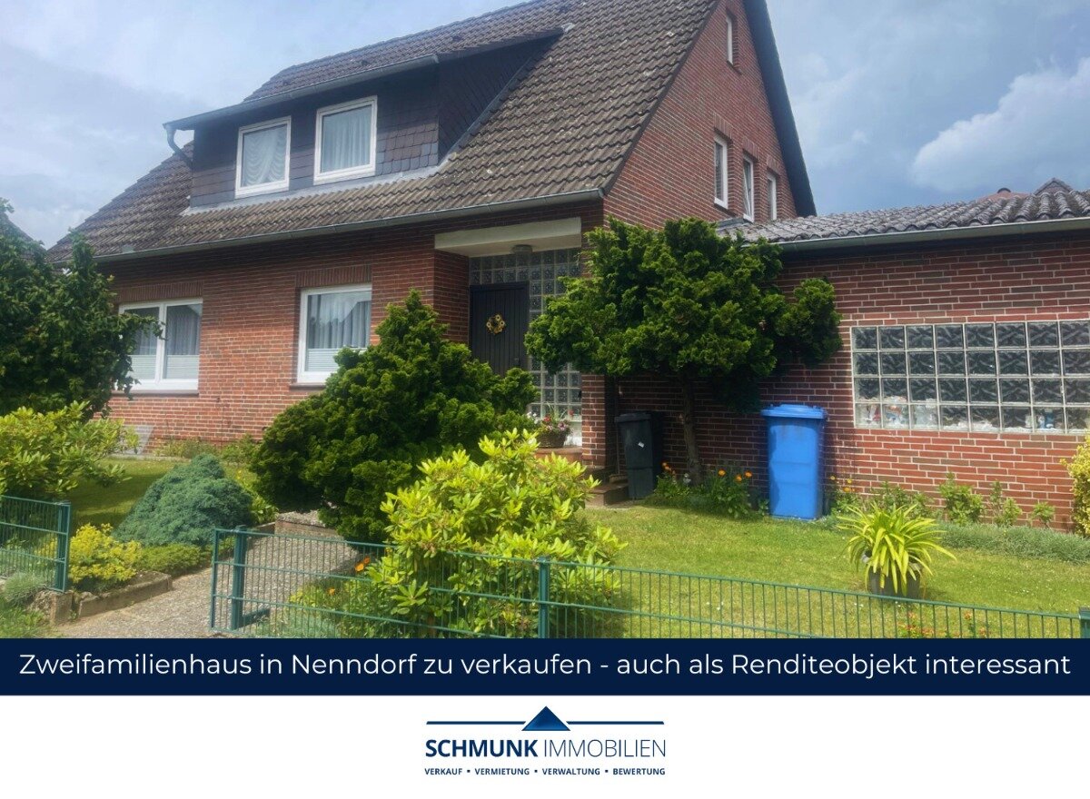 Mehrfamilienhaus zum Kauf 340.000 € 5 Zimmer 150 m²<br/>Wohnfläche 861 m²<br/>Grundstück ab sofort<br/>Verfügbarkeit Am Heidland 6 Nenndorf Rosengarten 21224