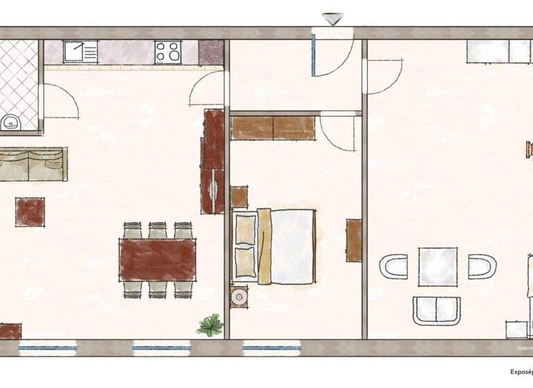 Wohnung zum Kauf 160.000 € 3 Zimmer 84 m² 1. Geschoss Holxen Suderburg 29556