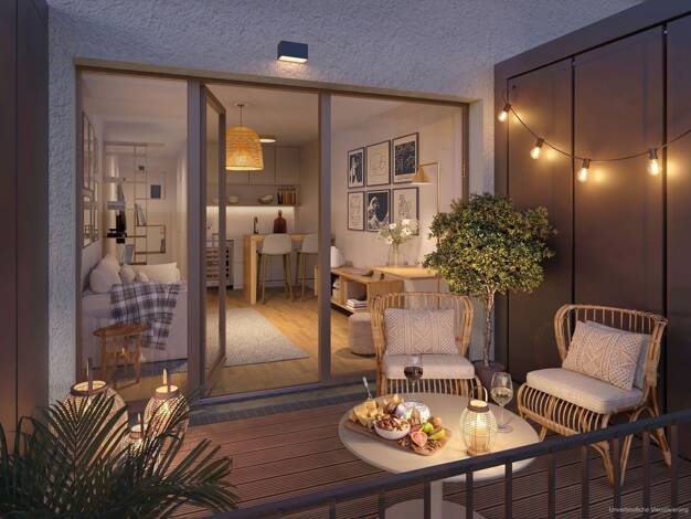 Wohnung zum Kauf 191.000 € 1 Zimmer 31,8 m² 2. Geschoss Ludwig-Thoma-Straße 36 Glocke Bayreuth 95447